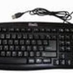 KKS-050S - TECLADO KLIPX  USB ESTANDAR NEGRO ESP