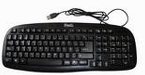 47687.jpg KKS-050S - TECLADO KLIPX USB ESTANDAR NEGRO ESP - Imagen 1