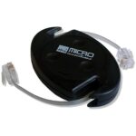 CABLE RETRACTIL CAGEN02001 PARA CONEXION NOTEBOOK RPC200 RJ11