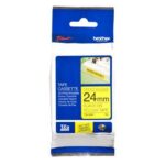 TZES651 CINTA ROTULAR BROTHER 25.40 NEGRO AMARILLO