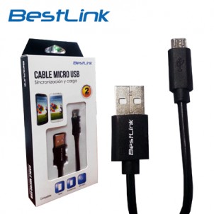 69994.jpg BL-CH20400 CABLE CARGADOR BESTLINK 2M USB (0300309) - Imagen 1