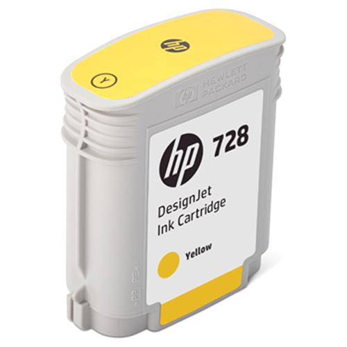 78642.jpg F9K15A CARTRIDGE HP 728 YELLOW 300ML T730 T830 - Imagen 1