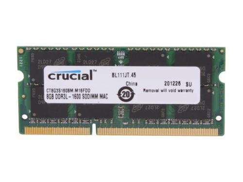 81428.jpg CT8G3S160BM - MEMORIA CRUCIAL 8GB DDR3 1600/PC3 -1600 (MBP Jun 2012) - Imagen 1