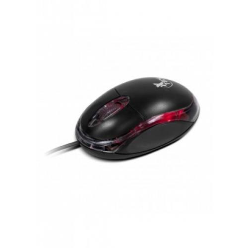 81562.jpg XTM-195 - XTECH MOUSE CON CABLE USB 3 BOTONES/OPTiCO/NEGRO-ROJO - Imagen 1