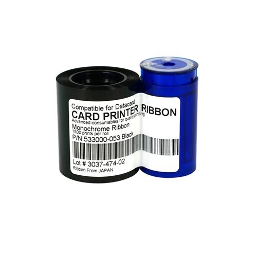 82637.jpg 533000-053 CINTA DATACARD CP-60 PRINT RIBBON BLACK HQ 1500 IMPRES - Imagen 1