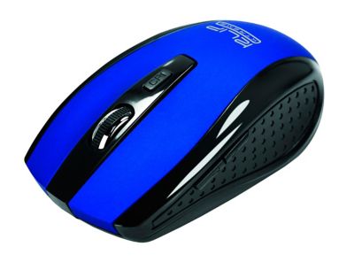 84428.jpg KMW-340BL - KlipX mouse inalambrico 3D de 6 botones 2,4GHz USB nano azul - Imagen 1