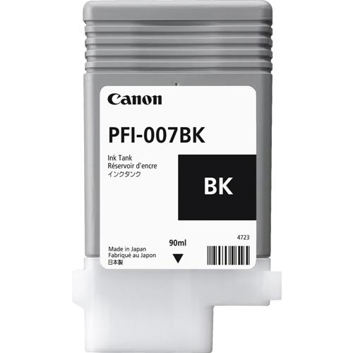 86071.jpg PFI-007BK TANQUE CANON NEGRO 90ML 2143C001 IPF 670E - Imagen 1