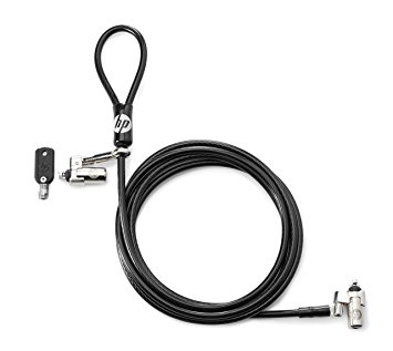 86610.jpg T1A64AA CABLE ANTIRROBO HP 2 LLAVES 2,3MTS - Imagen 1