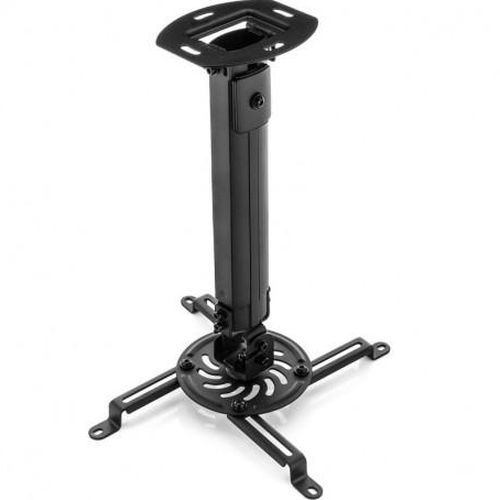 86664-1.jpeg SPROEV-118 SOPORTE DINON PROYECTOR A TECHO EXTENSIBLE 43-65 CM, 360,20KG NEGRO - Imagen 1