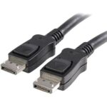 STARTECH CABLE DE 5 M DISPLAYPORT 4K MBR CON CIERRE DE SEGURIDAD BLOQUE