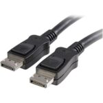 STARTECH CABLE 1 8 M CERTIFICADO DISPLAYPORT CON PESTILLO LATCHES S