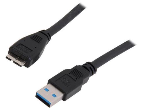 89756.jpg USB3AUB50CMB - STARTECH Cable 50cm USB 3.0 Super Speed SS Micro USB B Macho a US - Imagen 1
