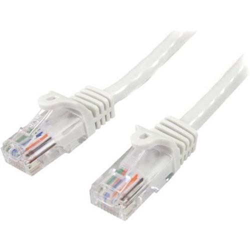 90038.jpg 45PAT5MWH - StarTech.com - Cable de Red de 5m Blanco Cat5e Ethernet RJ45 sin Eng - Imagen 1