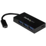 HB30C3A1CFB - STARTECH Concentrador USB 3.0 de 4 Puertos - USB-C a 1x USB-C y 3x