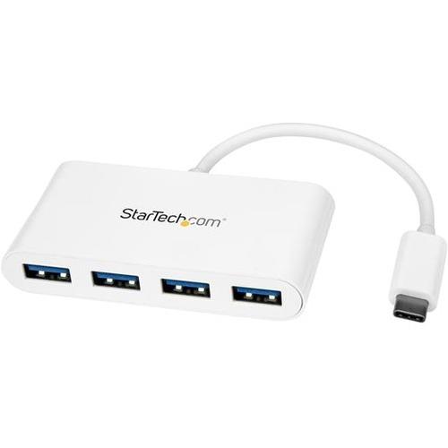 90098.jpg HB30C4ABW - STARTECH Hub Concentrador USB 3.0 de 4 Puertos - Ladrn USB-C a 4x U - Imagen 1