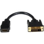 HDDVIFM8IN - STARTECH Adaptador de 20cm HDMI a DVI - DVI-D Macho - HDMI Hembra -