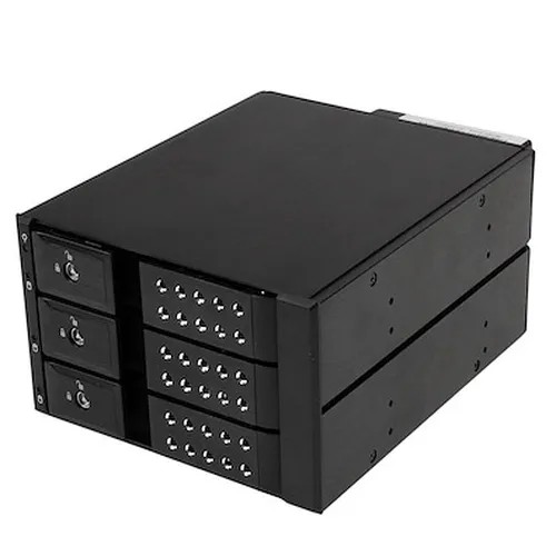 90572.jpg HSB100SATBK - STARTECH Rack Móvil Aluminio para Disco Duro HDD SATA de 3 5IN Pul - Imagen 1