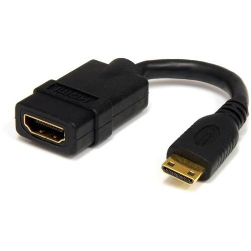 91310.jpg HDACFM5IN - STARTECH Cable HDMI de alta velocidad 12cm - Adaptador HDMI a Mini H - Imagen 1