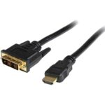 HDDVIMM3M - Startech Cable HDMI a DVI 3m - DVI-D Macho - HDMI Macho - Adaptador