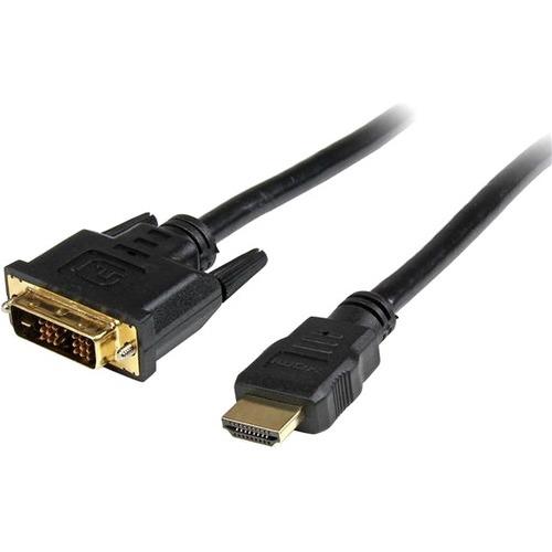 92296.jpg HDDVIMM3M - Startech Cable HDMI a DVI 3m - DVI-D Macho - HDMI Macho - Adaptador - Imagen 1