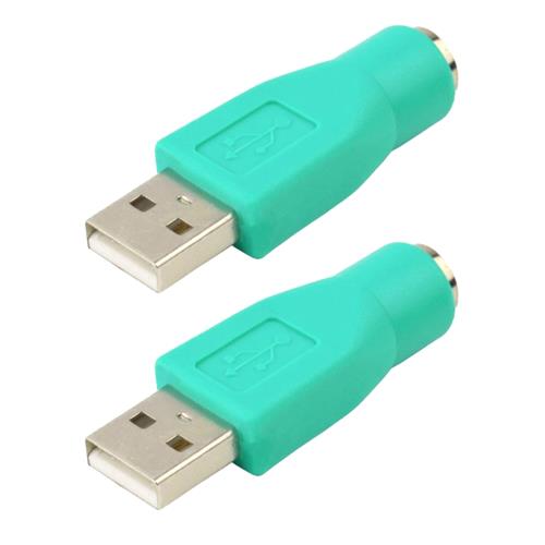 92530.jpg ADAPTADOR CONVERSOR DELL PS/2 MINIDIN A USB PARA TECLADO PS/2 HEMBRA A USB MACH - Imagen 1