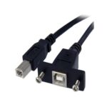 USBPNLBFBM1 - Startech Cable USB de Montaje en Panel USB B a USB B de 30cm - Hem