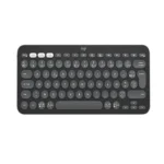 920-011783 TECLADO LOGITECH INALAMBRICO PEBBLE KEYS 2 K380S GRAFITO