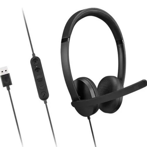113997.webp 4XD1P83425 LENOVO HEADPHONES -USB-A WIRED STEREO HEADSET GEN - Imagen 1