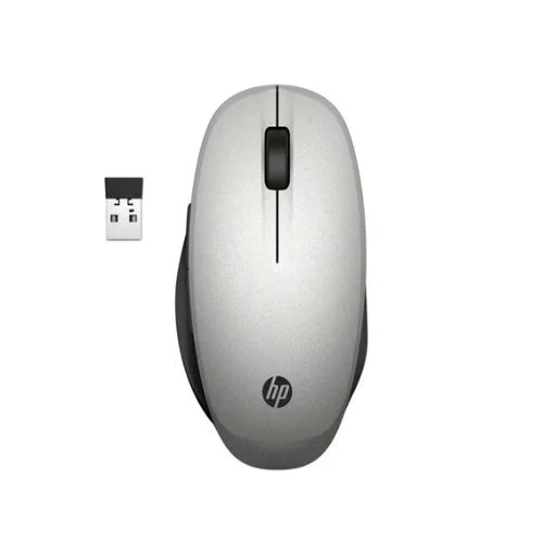 114480.webp MOUSE HP BLUETOOTH 2 BOTÓNES PROGRAMABLES PLATA 3600 DPI 6CR72AA#ABM - Imagen 1