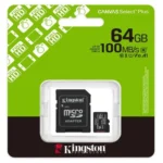 SDCS3/64GB MEMORIA 64GB MICRO SDXC CANVAS SELECT PLUS GEN3 10 KINGSTON