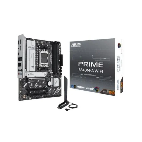 114704.webp PLACA MADRE ASUS PRIME B840M-A WIFI AM5 PRIME B840M-A WIFI - Imagen 1