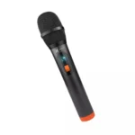 MICRÓFONO INALÁMBRICO DE MANO UHF CON RECEPTOR RECARGABLE