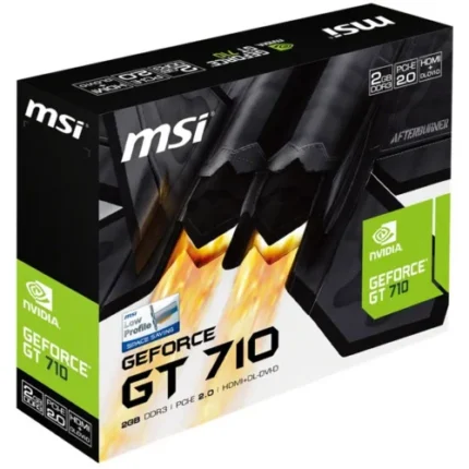 824142126905 MSI T/VIDEO GT710 2GD3 2GB DVDSI DOBLE LOWW PROFILE