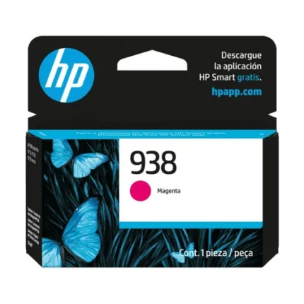 CARTUCHO HP 938 MAGENTA 800 PÁGINAS 9130 9730